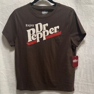 Dr Pepper Brown Short Sleeve Tee